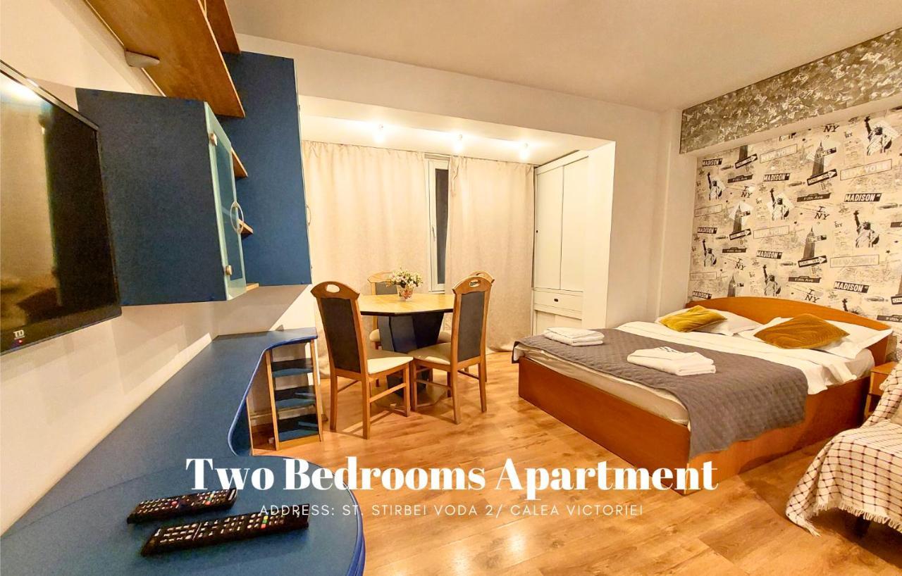 Comfy&Bright 2Bd Family-Friendly Apt Amazing View Букурещ Екстериор снимка